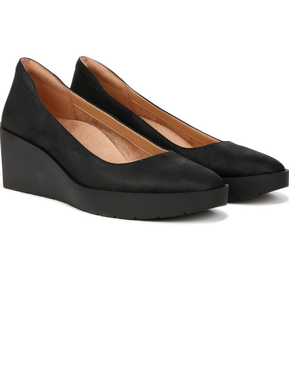 Vionic Sereno Black Wedge Pump with Cushioned Insole Size 10 NEW - Picture 3 of 14